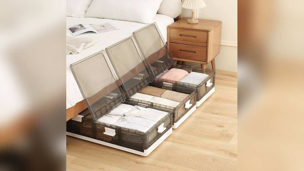 A Bed With Storage Underneath