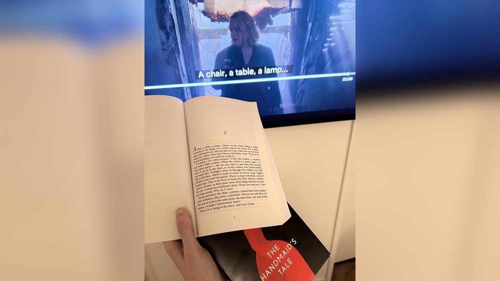 A Chair a Table a Lamp Handmaid'S Tale