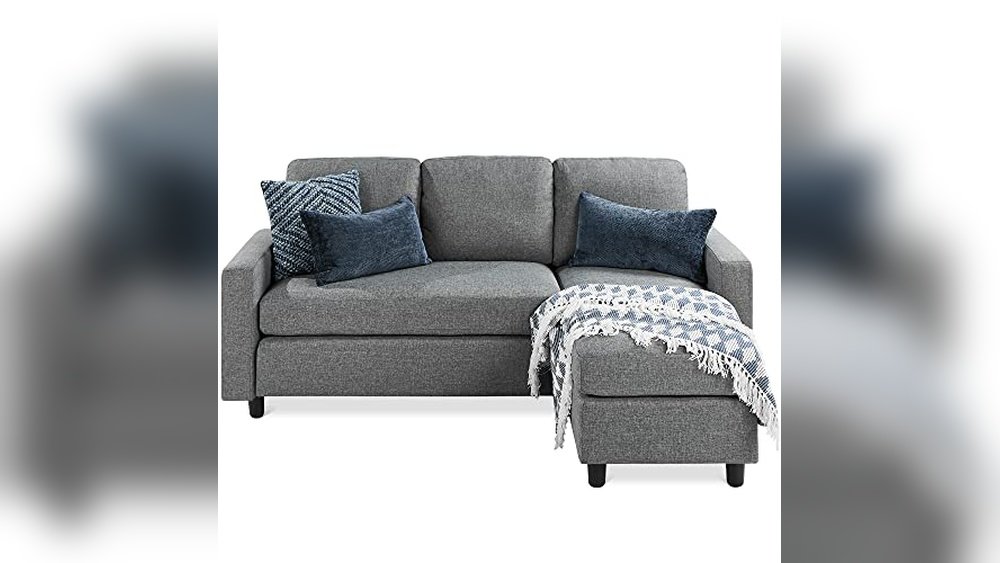 Best Choice Products Upholstered Sectional Sofa for Home