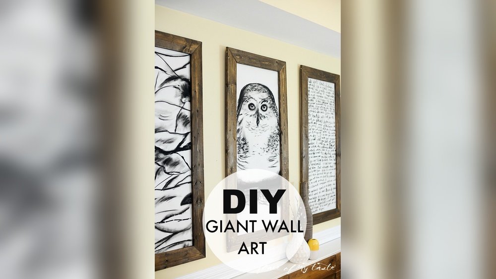 Do It Yourself Large Wall Art