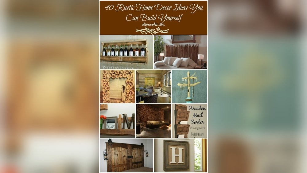 Do It Yourself Rustic Home Decor