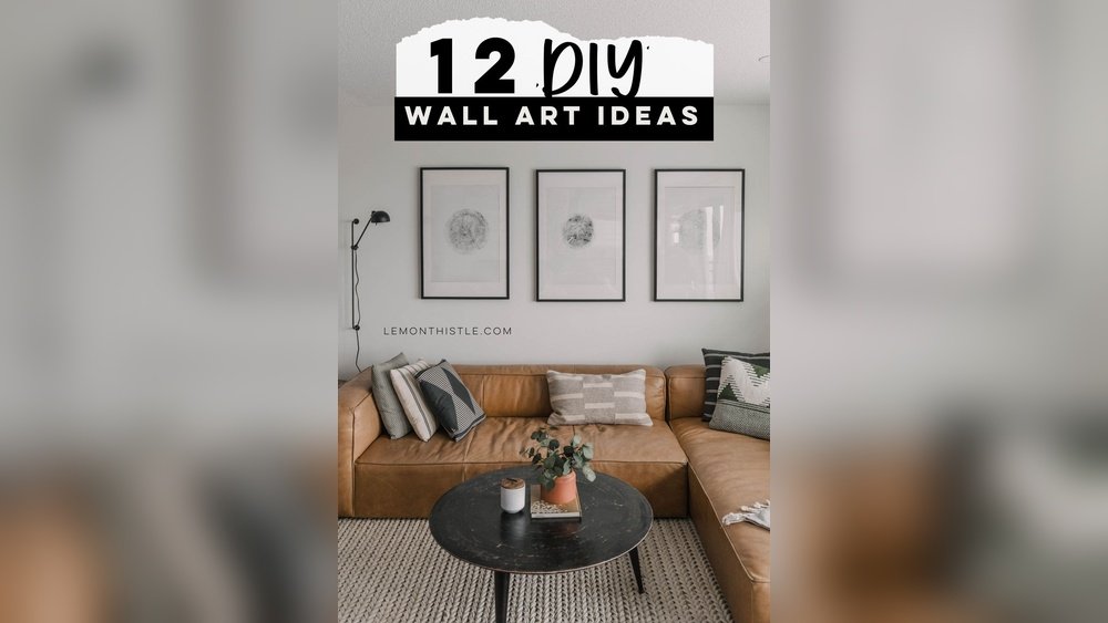 Do It Yourself Wall Art for Living Room