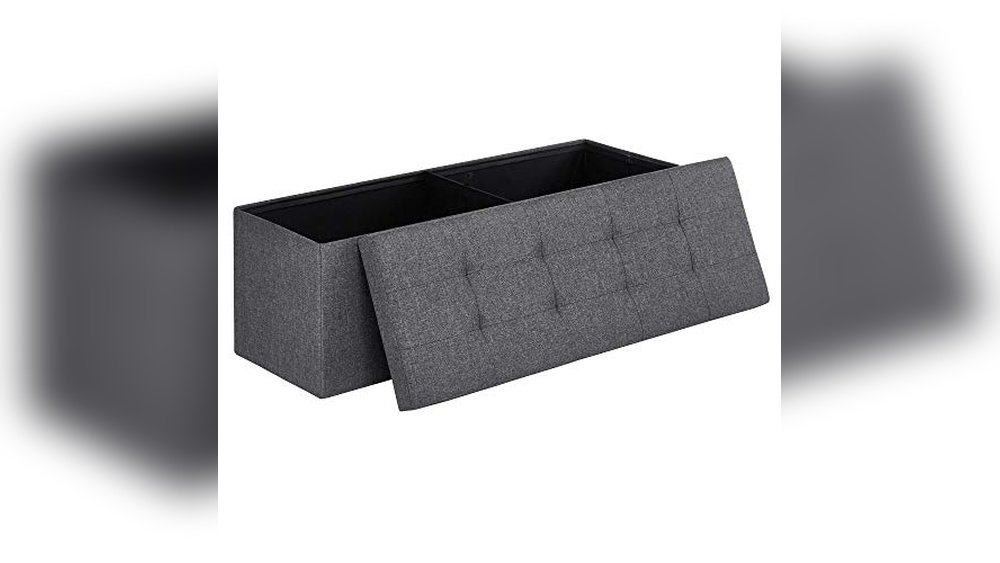 Grey Storage Ottomans