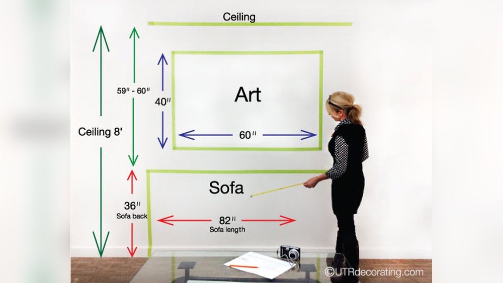 How High to Hang Wall Art