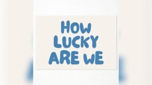 How Lucky are We Wall Art