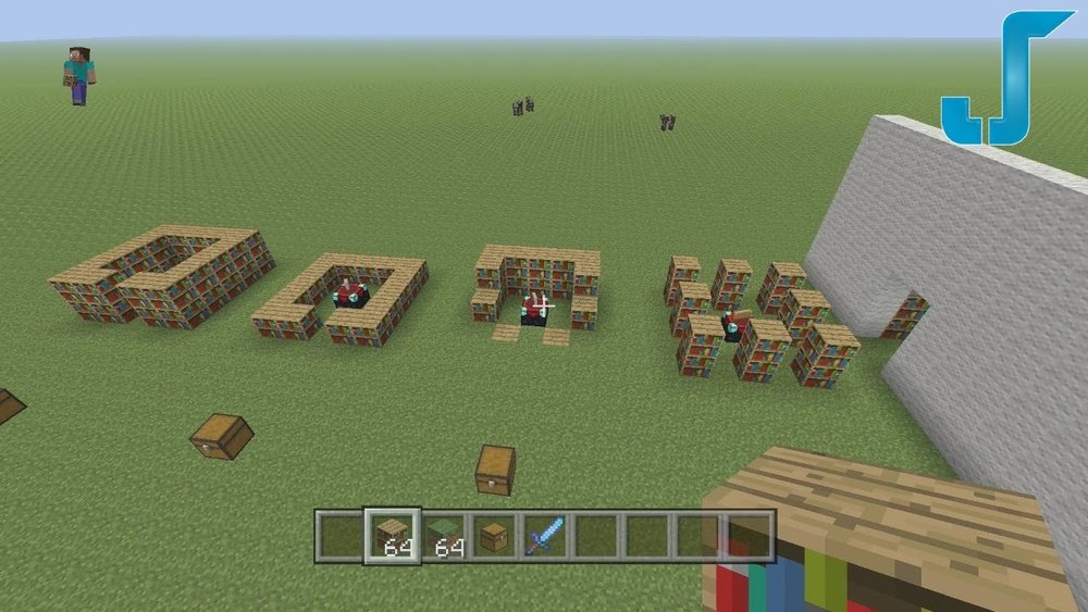 How Many Bookshelves for Enchanting Table