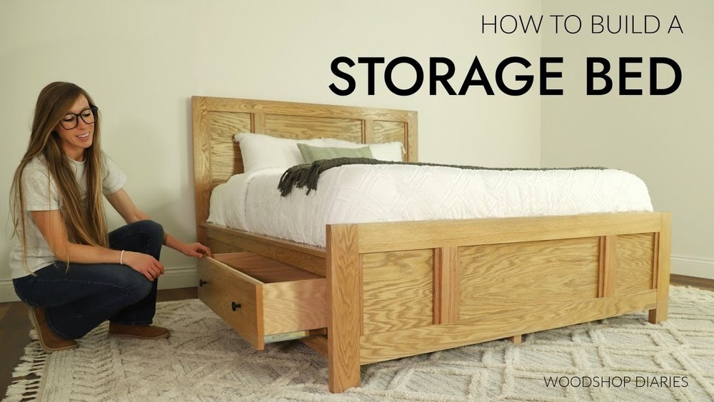How to Build a Bed Frame With Storage