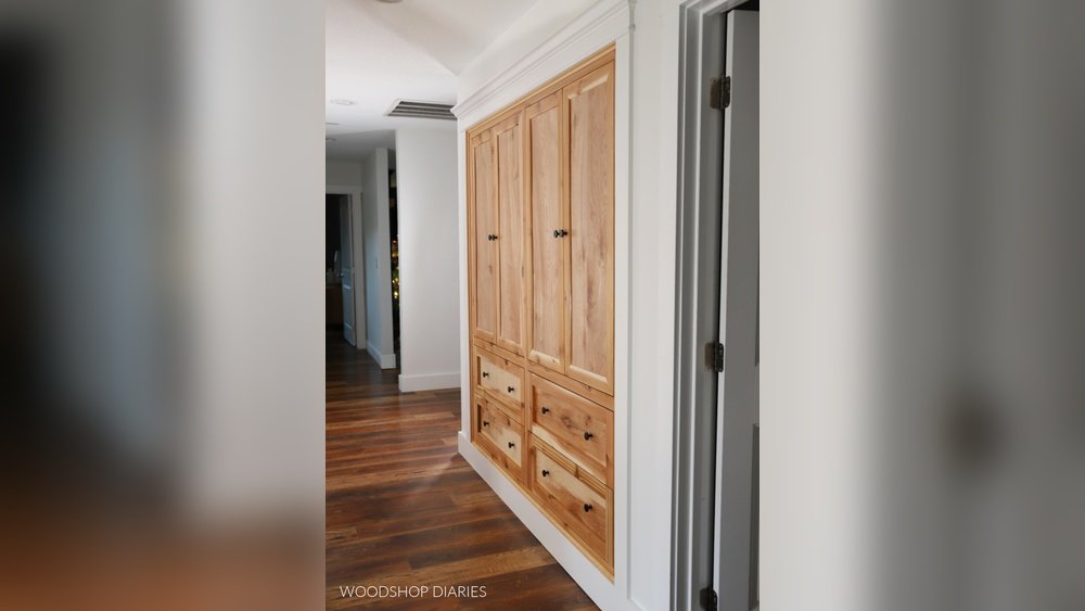 How to Build a Built in Wardrobe Closet