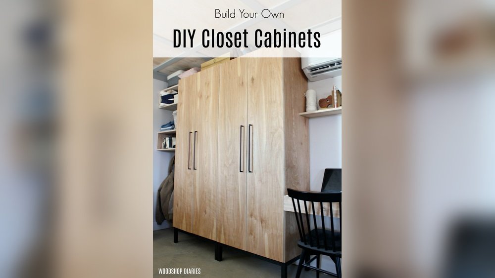 How to Build Your Own Wardrobe Closet