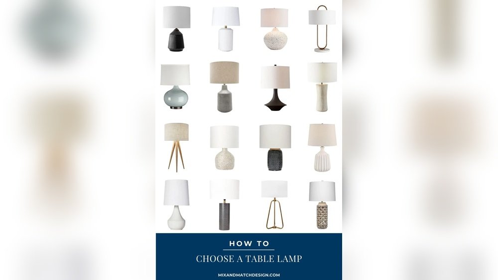 How to Choose a Table Lamp