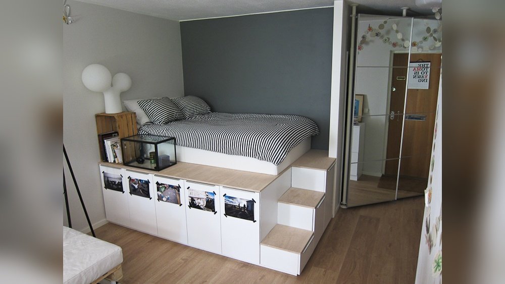 How to Make a Platform Bed With Storage