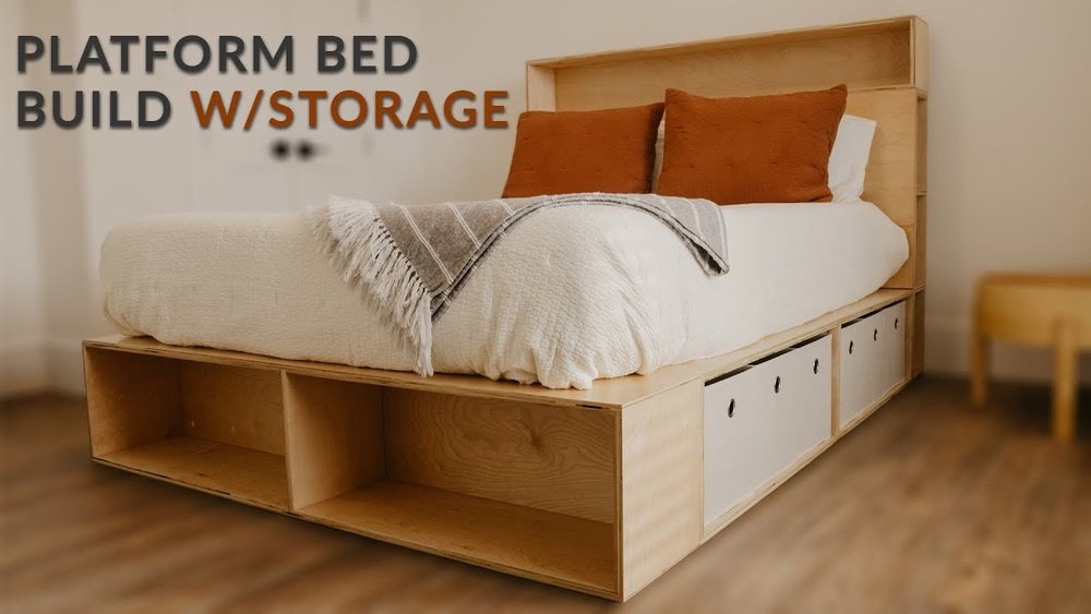 How to Make a Storage Bed