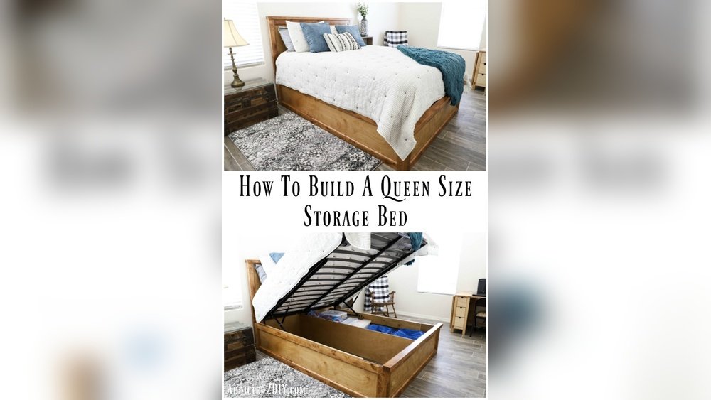 How to Make a Storage Platform Bed