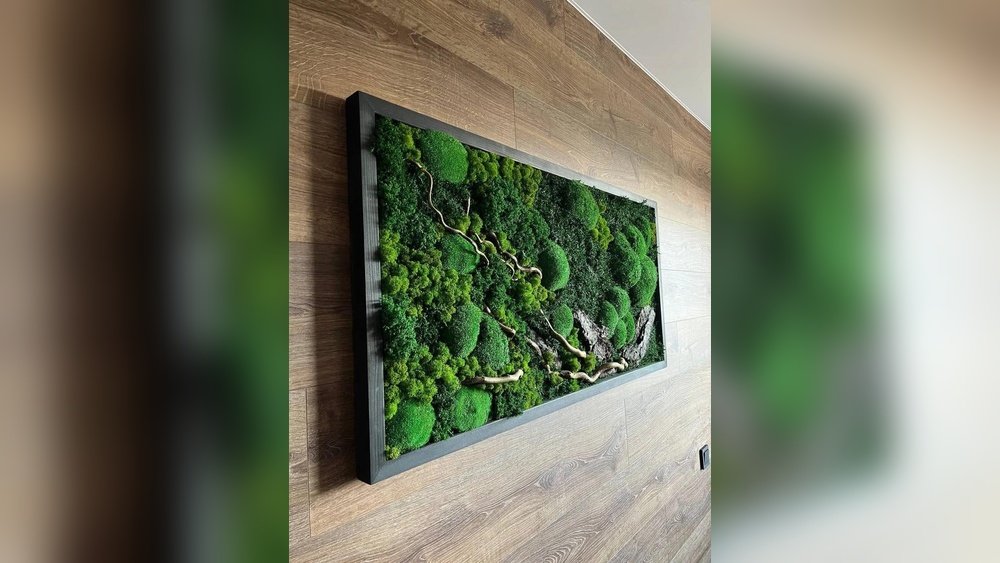 How to Make Moss Wall Art