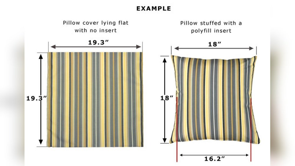 How to Measure a Throw Pillow