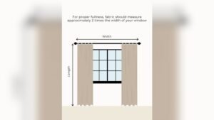 How to Measure a Window for Curtains