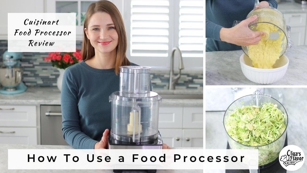 How to Operate Cuisinart Food Processor