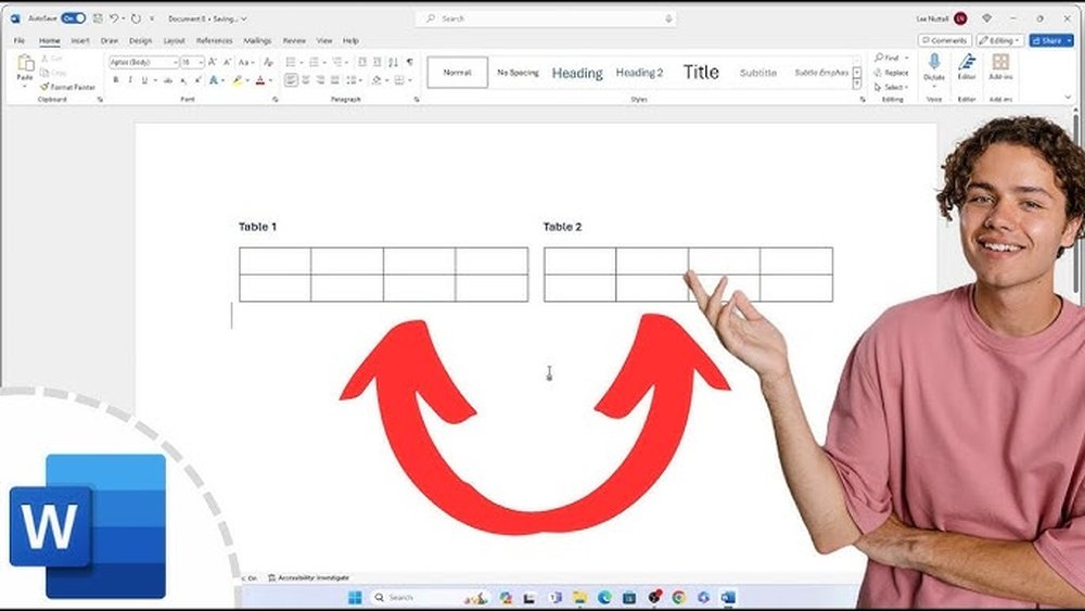 How to Put Two Tables Side by Side in Word