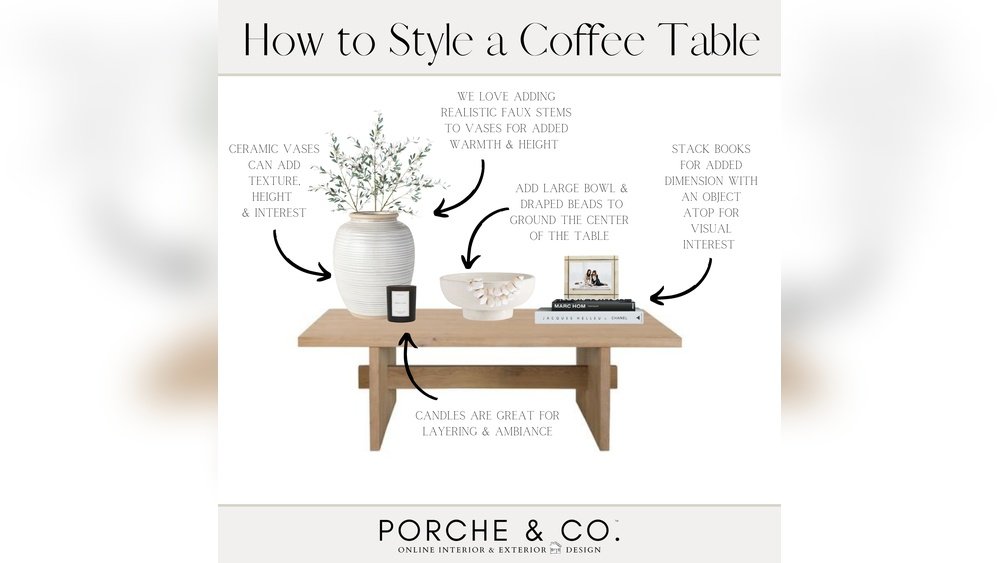 How to Style a Coffee Table