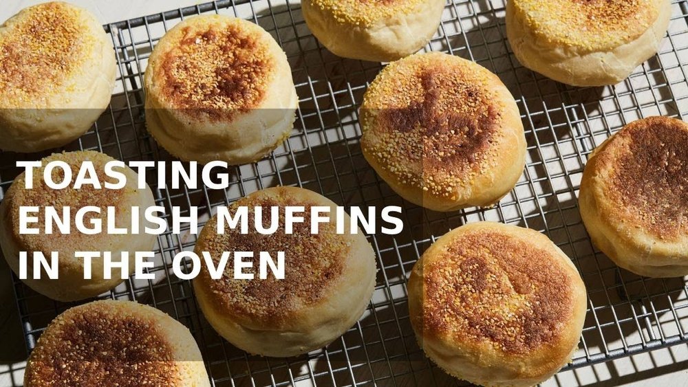 How to Toast English Muffins in the Oven