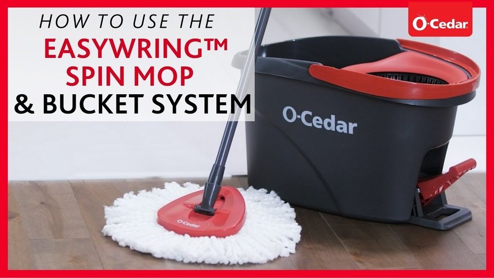 How to Use O'Cedar Spin Mop