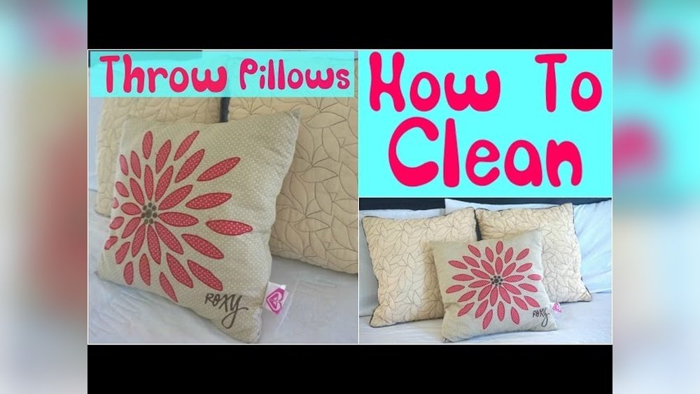 How to Wash a Throw Pillow
