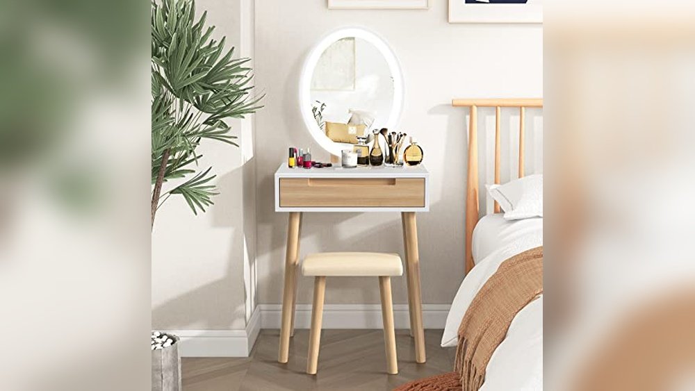 Narrow Vanity Table