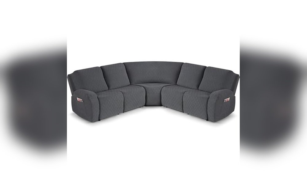 Slipcover for Sectional Sofa With Recliners